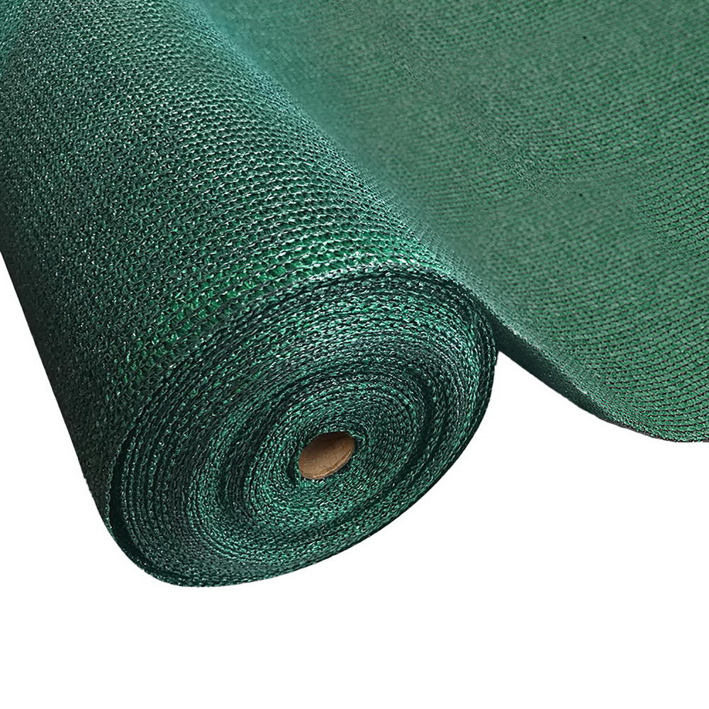 NNEDSZ 50% Sun Shade Cloth Shadecloth Sail Roll Mesh 3.66x20m 100gsm Green-0