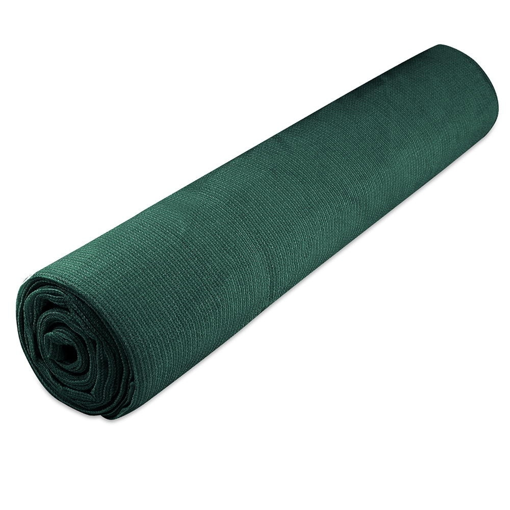 NNEDSZ 50% Sun Shade Cloth Shadecloth Sail Roll Mesh 3.66x20m 100gsm Green-2