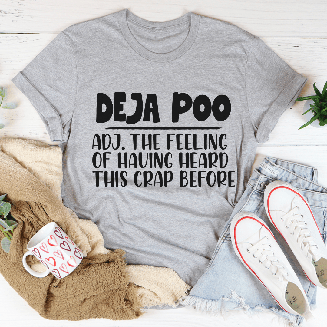 Deja Poo Tee-0