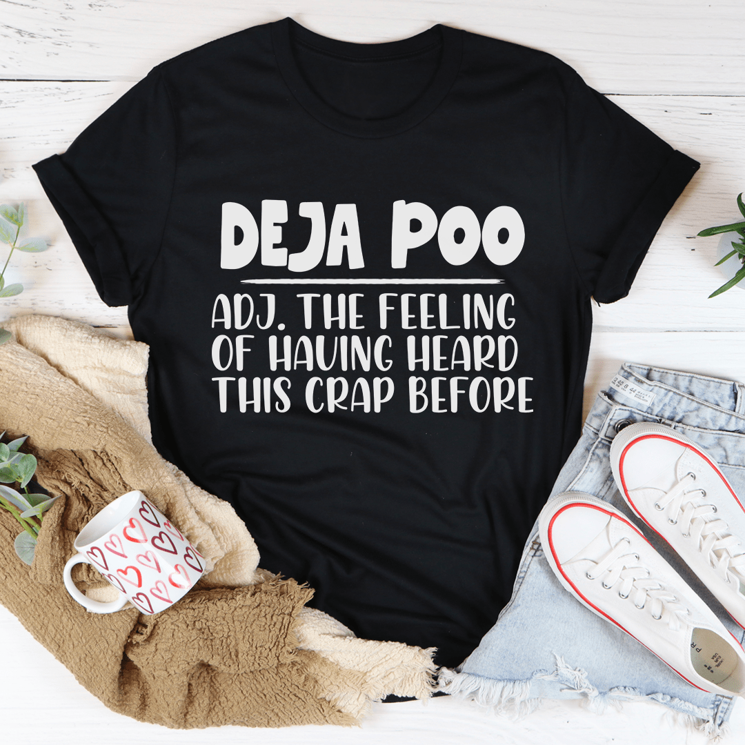 Deja Poo Tee-1